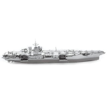 Model Kit USS Theodore Roosevelt CVN - 71 Aircraft Carrier (Expert Difficulty) Steel Model by Metal Earth - Metal Earth - ModelCars.com