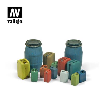 MODERN PLASTIC DRUMS 2 - Vallejo - ModelCars.com