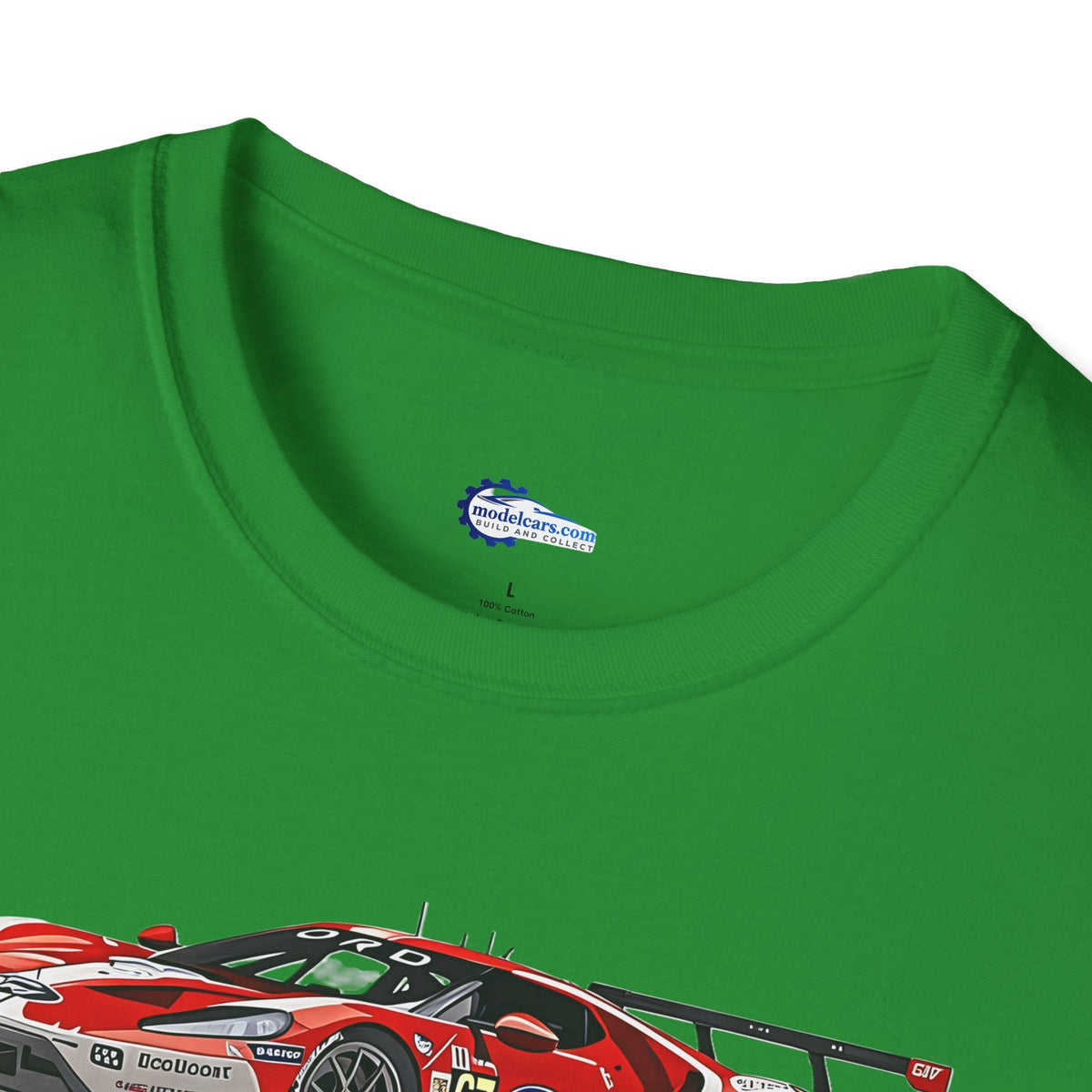 Modern Vector Art 24 Hours of Le Mans (2019) Ford GT #67 Harry Tincknell - Andy Priaulx - Jonathan Bomarito - Unisex T-Shirt - Racing Enthusiast Apparel-Modelcars.com-ModelCars.com