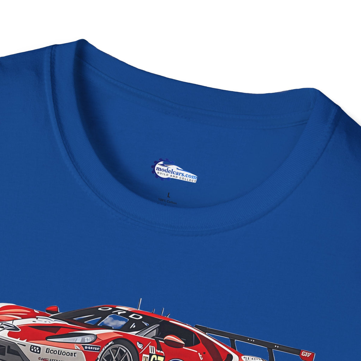 Modern Vector Art 24 Hours of Le Mans (2019) Ford GT #67 Harry Tincknell - Andy Priaulx - Jonathan Bomarito - Unisex T-Shirt - Racing Enthusiast Apparel-Modelcars.com-ModelCars.com