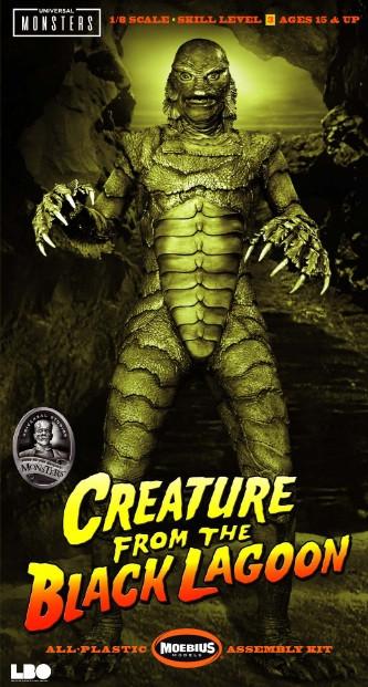 Moebius 1/8 Creature from the Black Lagoon 980-Moebius-ModelCars.com