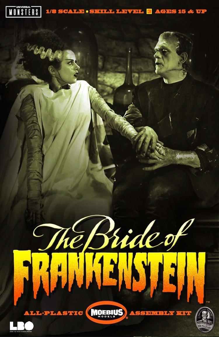 Moebius 1/8 The Bride of Frankenstein 983-Moebius-ModelCars.com
