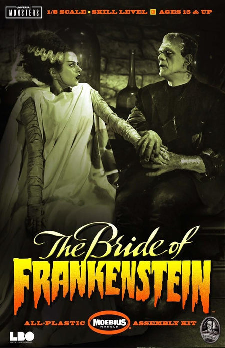 Moebius 1/8 The Bride of Frankenstein 983-Moebius-ModelCars.com
