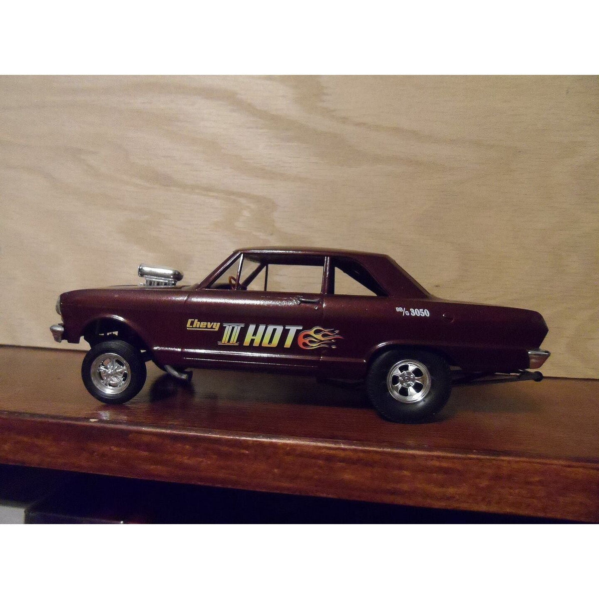 Moebius 1965 Chevy II Gasser 1/25 Scale Model Kit-Moebius-ModelCars.com