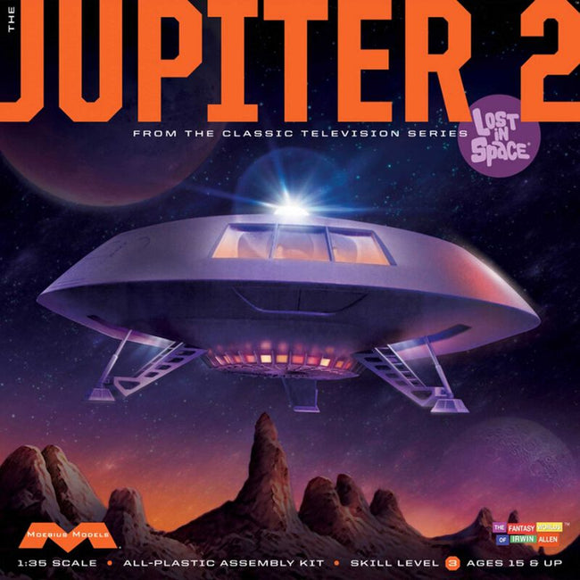 Moebius Lost in Space 1/35 Jupiter 2 MOE913-Moebius-ModelCars.com