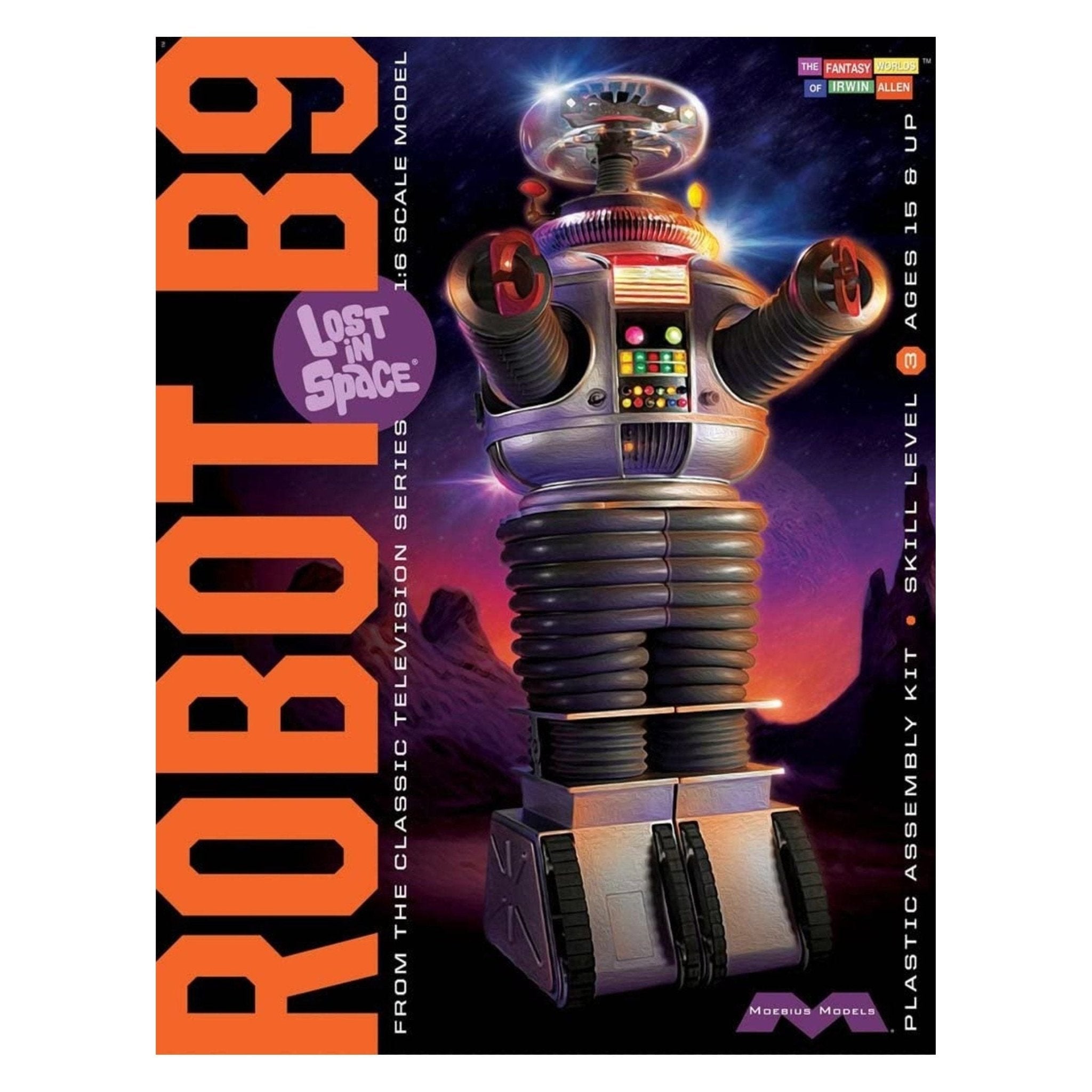 Moebius Models MOE 939 - 1/6 Lost in Space Robot B9 - Moebius - ModelCars.com