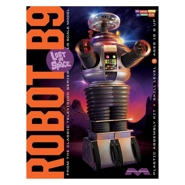Moebius Models MOE 939 - 1/6 Lost in Space Robot B9-Moebius-ModelCars.com