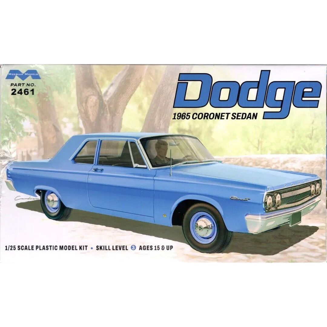 Moebius MOE2461 1/25 1965 Dodge Coronet Sedan - Moebius - ModelCars.com