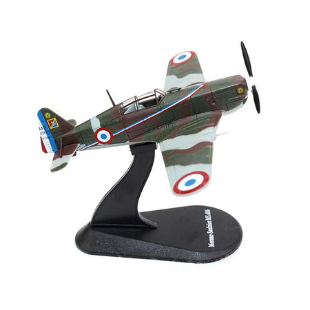 Morane-Saulnier MS.406 Fighter Aircraft "3/4 Escadrille GC II/3" Armee de l'Air (French Air Force) (1940) "Planes of World War II" Series 1/72 Diecast Model Airplane by Luppa-Luppa-ModelCars.com