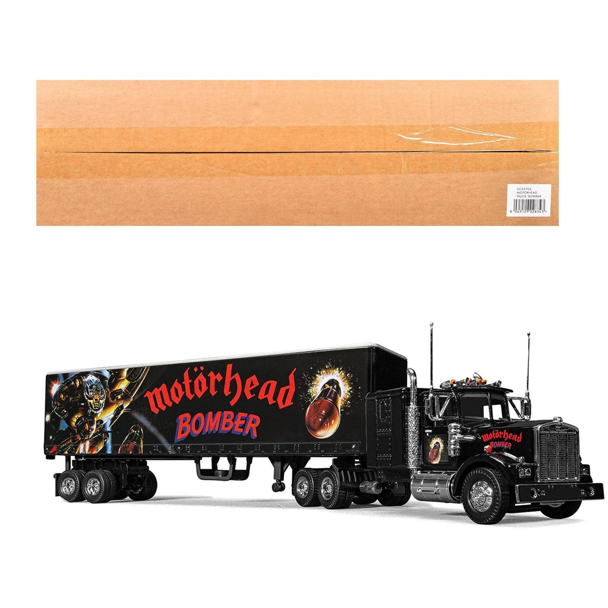 "Motorhead Bomber" Transport Truck Black 1/50 Diecast Model by Corgi - Corgi - ModelCars.com