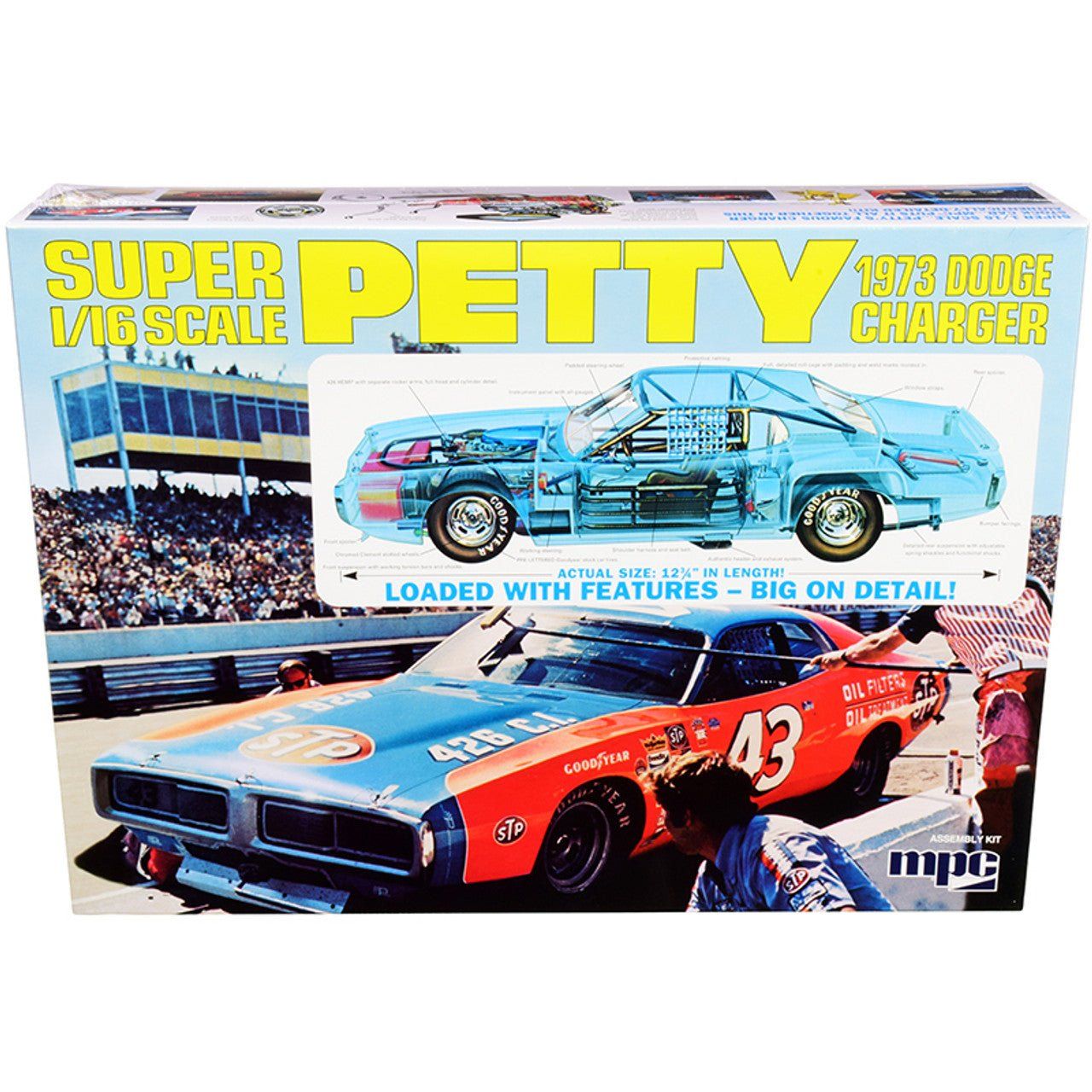 MPC 1/16 1973 Dodge Charger Richard Petty - MPC - ModelCars.com