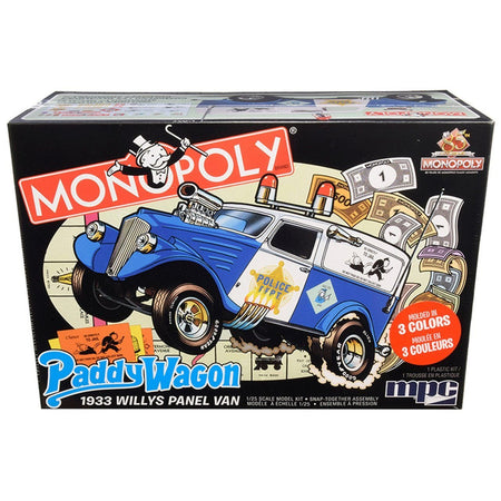 MPC 1/25 1933 Willy's Panel Paddy Wagon-MPC-ModelCars.com