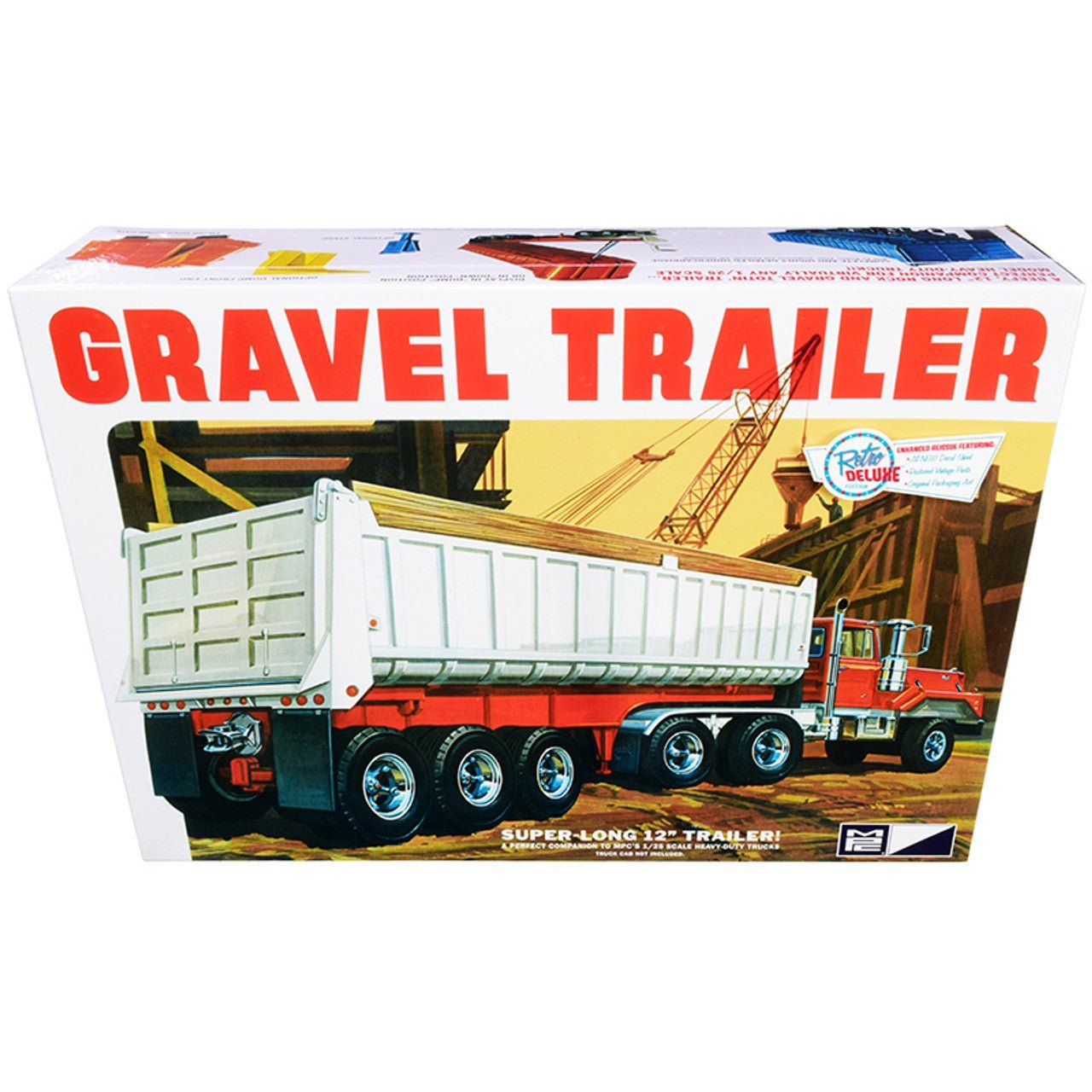MPC 1/25 3 Axle Gravel Trailer - MPC - ModelCars.com