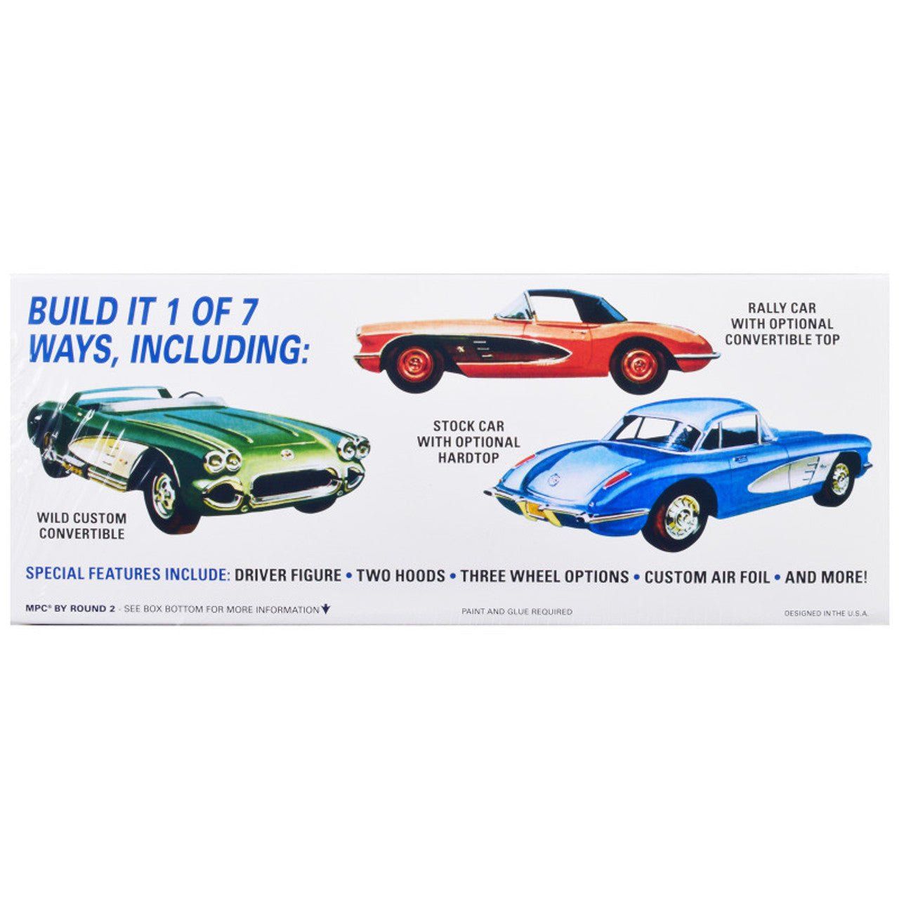 MPC 1:25 '60 CORVETTE 7 - IN - 1 - MPC - ModelCars.com
