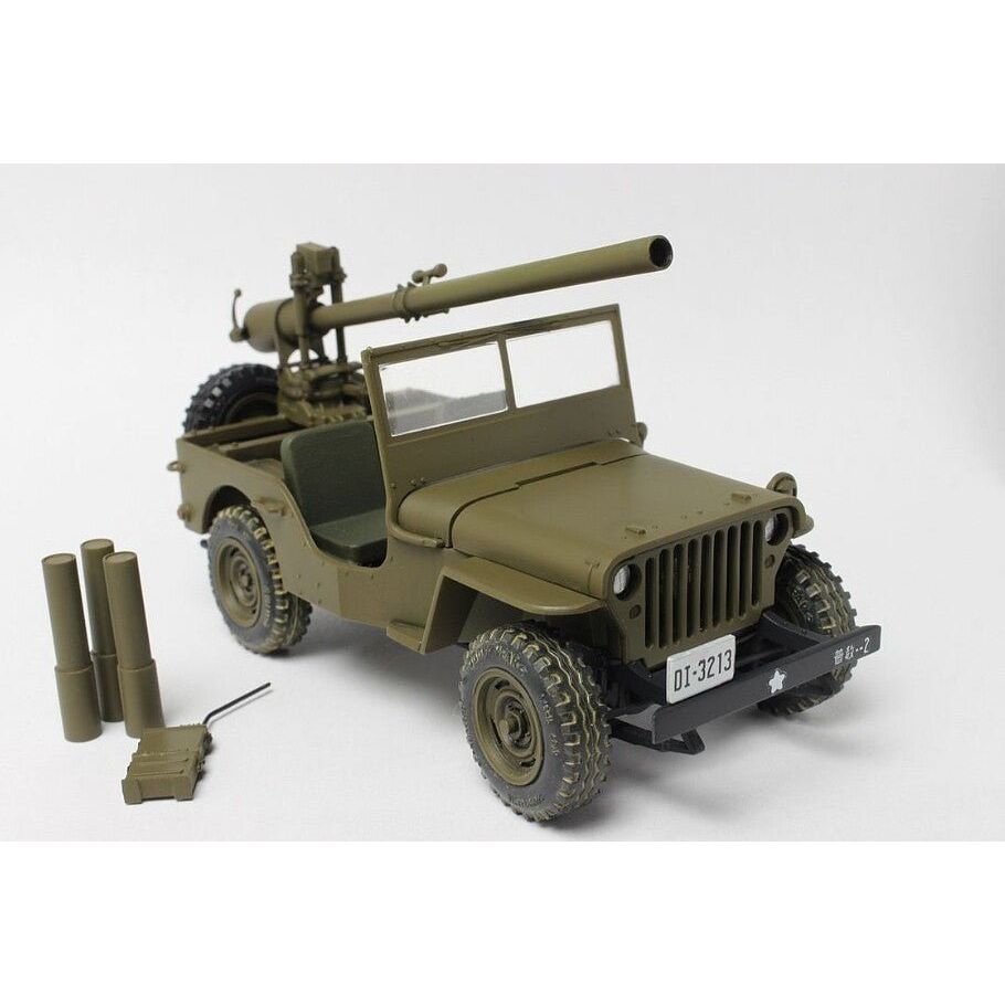 MPC 1/25 Godzilla Army Jeep-MPC-ModelCars.com