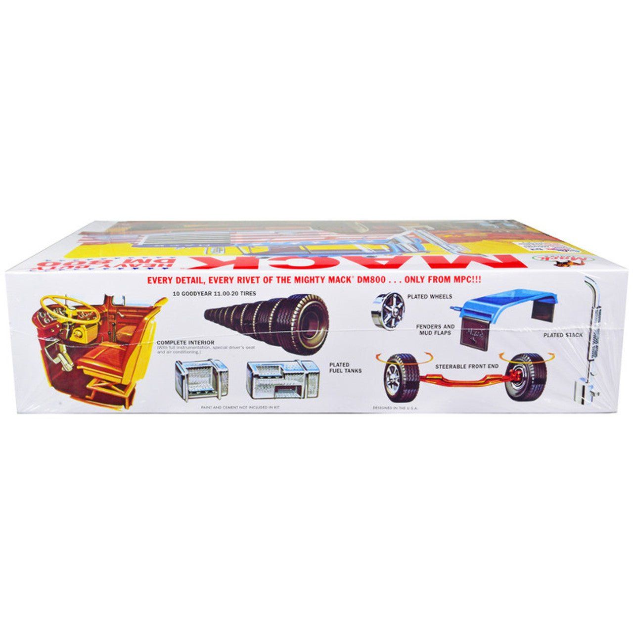 MPC 1/25 Mack DM800 Semi Tractor Model Kit - MPC - ModelCars.com