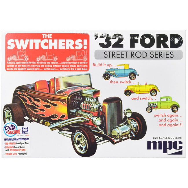 MPC 1932 Ford Switchers Roadster/Coupe 1:25 Scale Model Kit - MPC - ModelCars.com