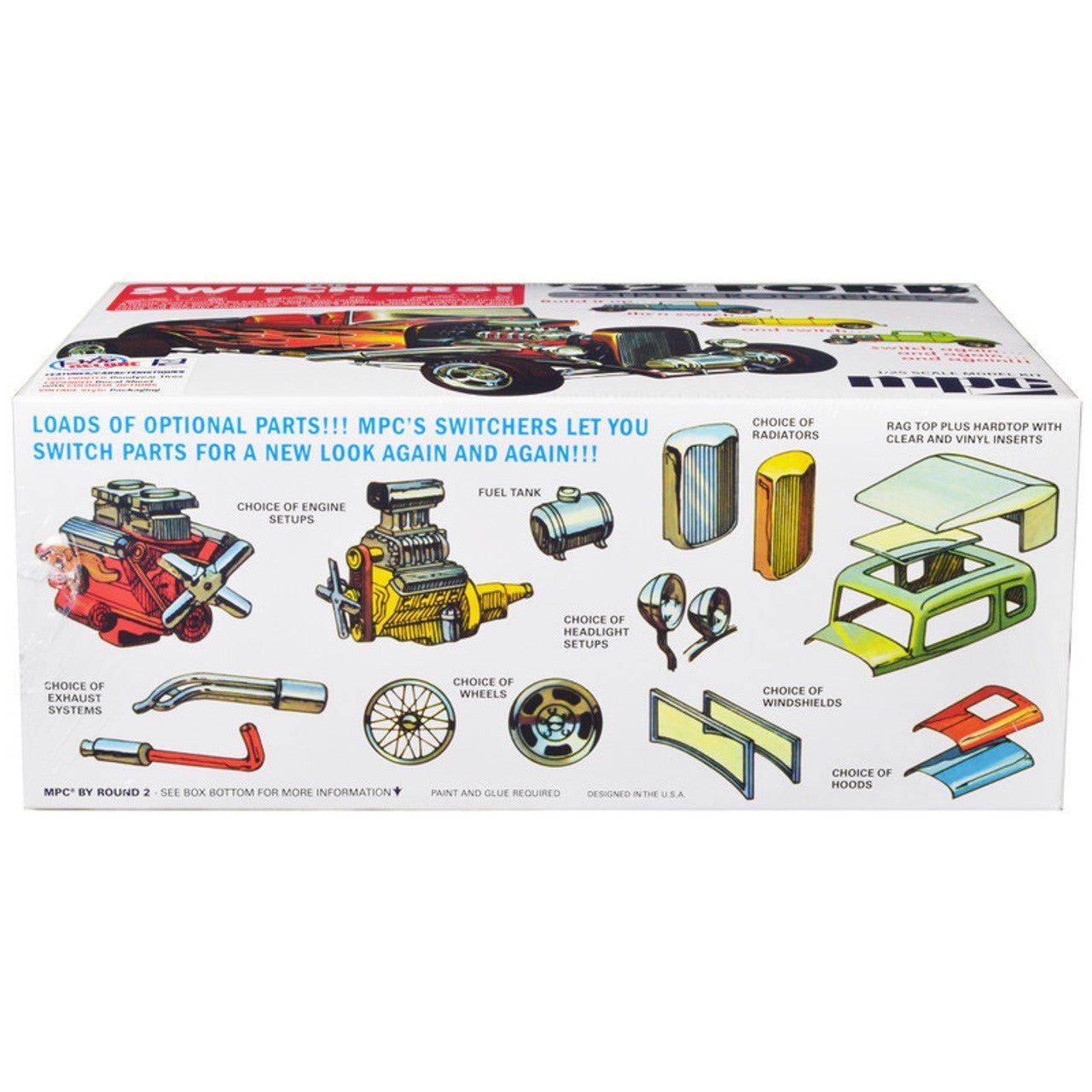 MPC 1932 Ford Switchers Roadster/Coupe 1:25 Scale Model Kit - MPC - ModelCars.com