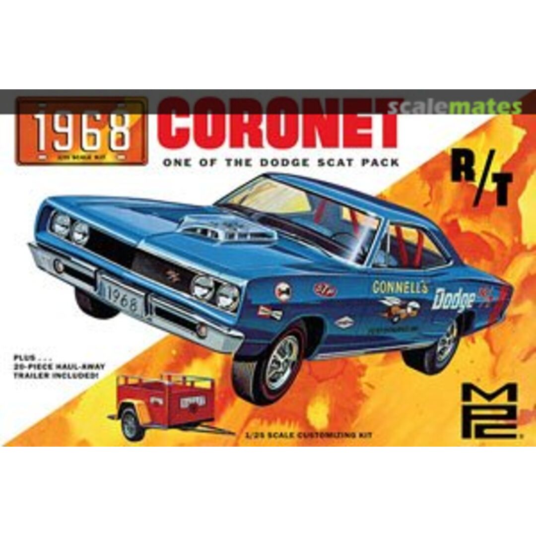MPC 1968 Coronet R/TOne of the Dodge Scat Pack - MPC - ModelCars.com