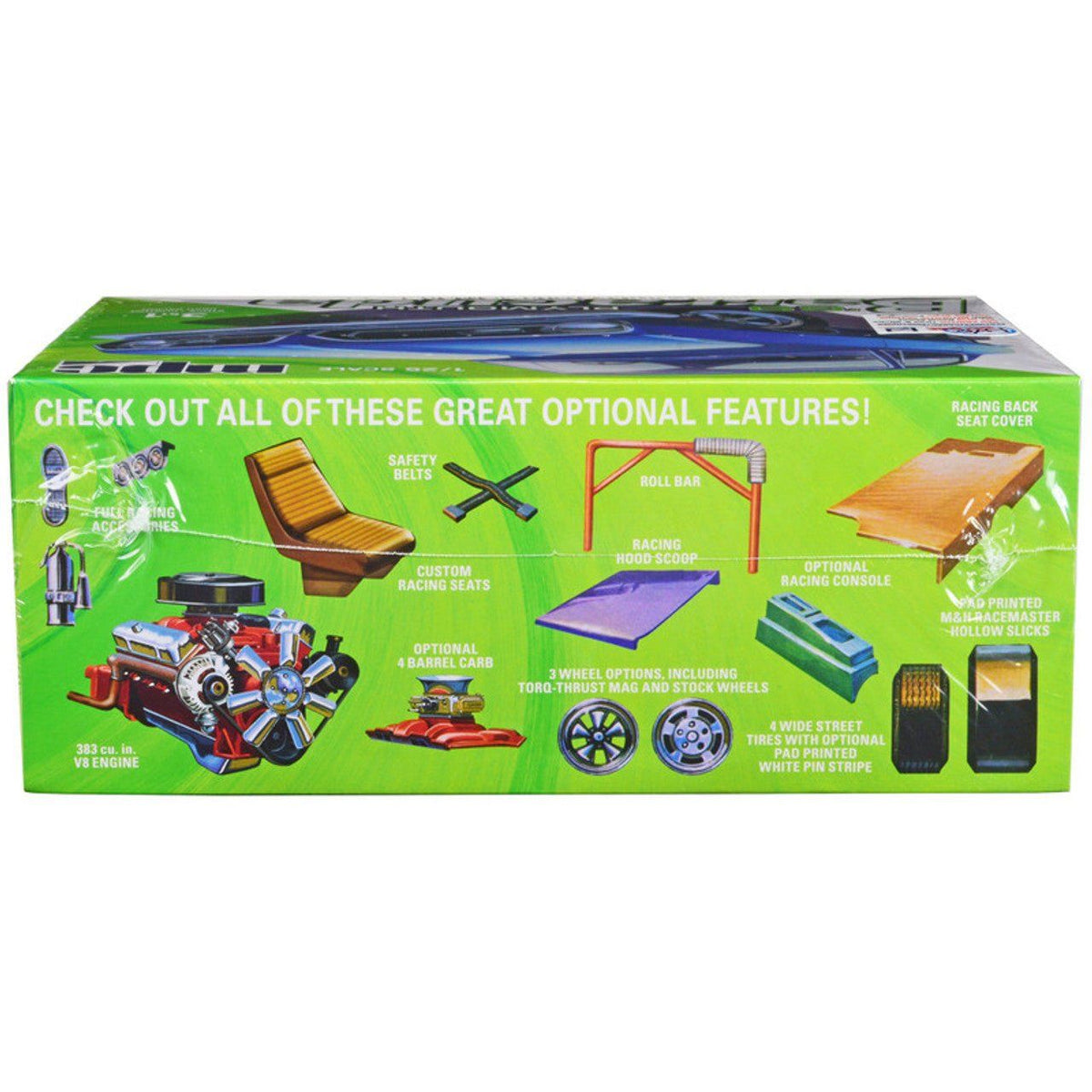 MPC 1969 Plymouth Barracuda 1:25 Scale Model Kit - MPC - ModelCars.com