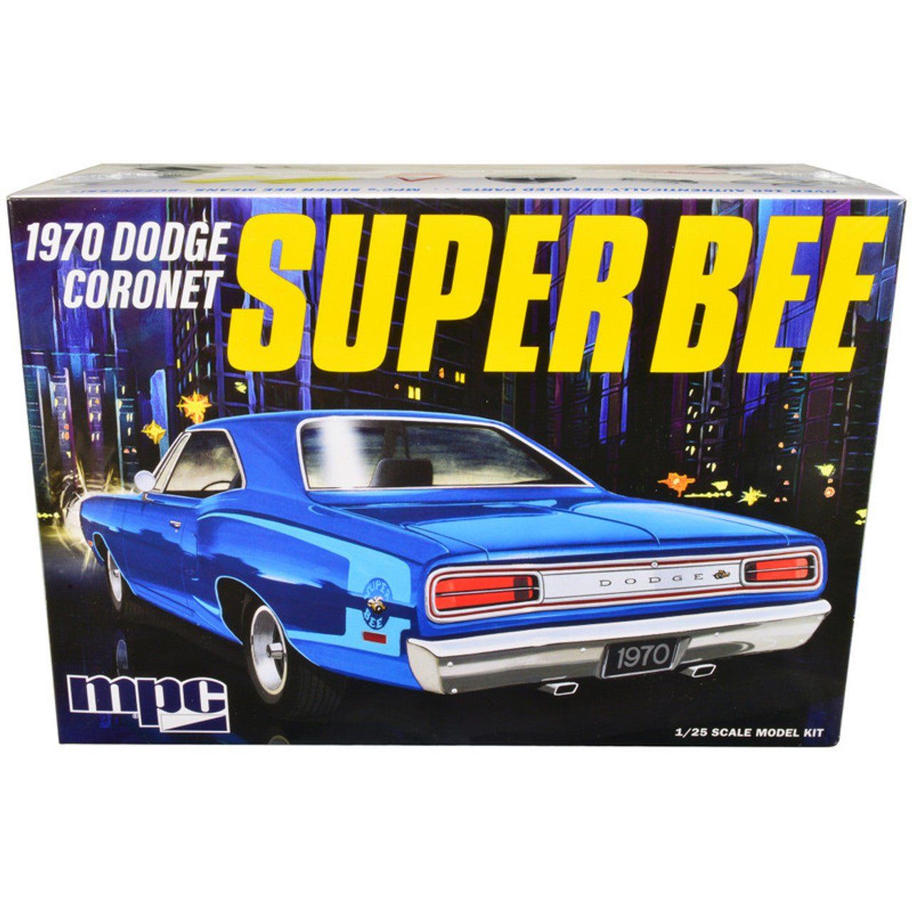 MPC 1970 Dodge Coronet Super Bee 1:25 Scale Model Kit - MPC - ModelCars.com