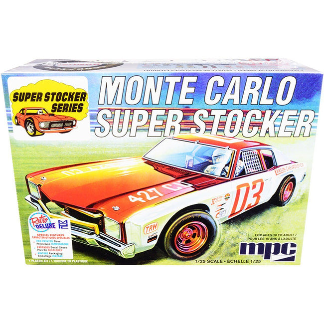 MPC 1971 Chevy Monte Carlo Super Stocker 1:25 Scale Model Kit - MPC - ModelCars.com