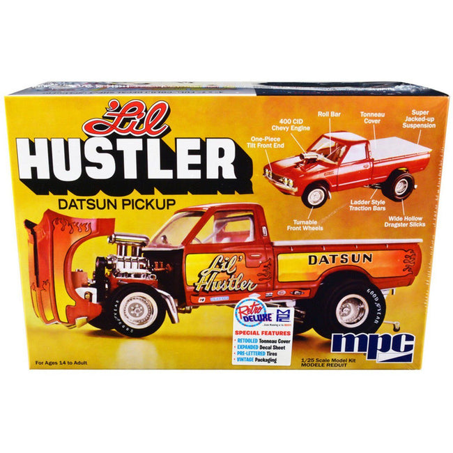 MPC 1975 Datsun Pickup "Li'l Hustler" 1:25 Scale Model Kit - MPC - ModelCars.com