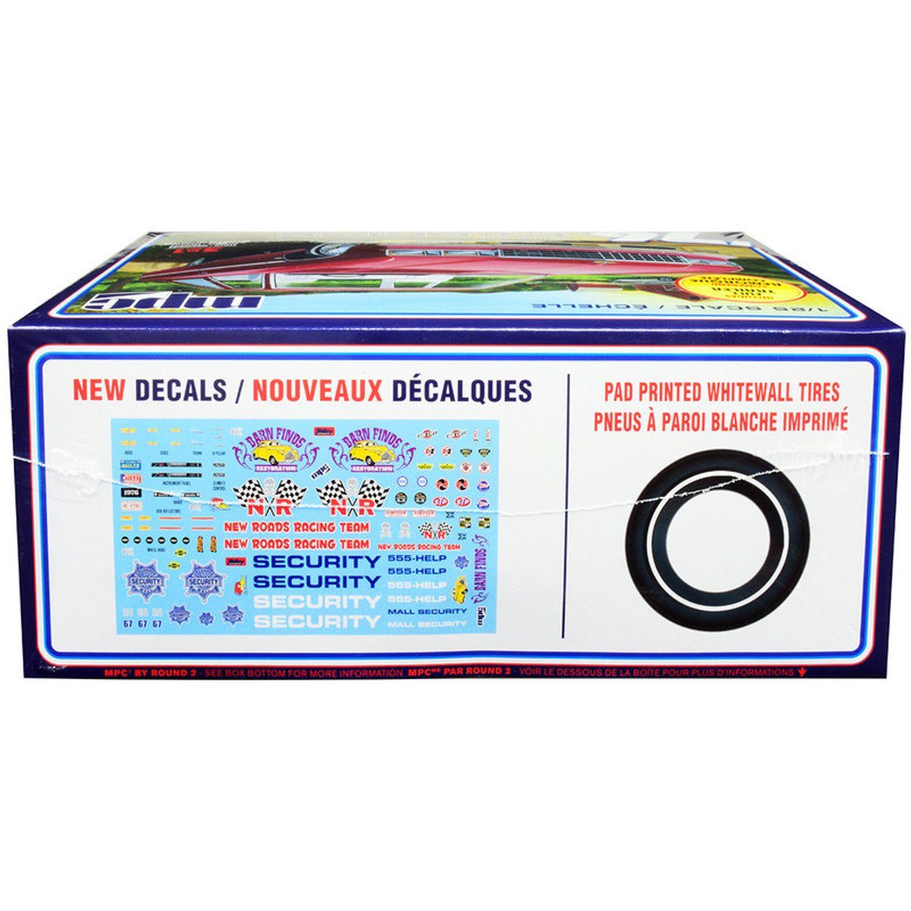 MPC 1976 Chevy Caprice w/Trailer 1:25 Scale Model Kit - MPC - ModelCars.com