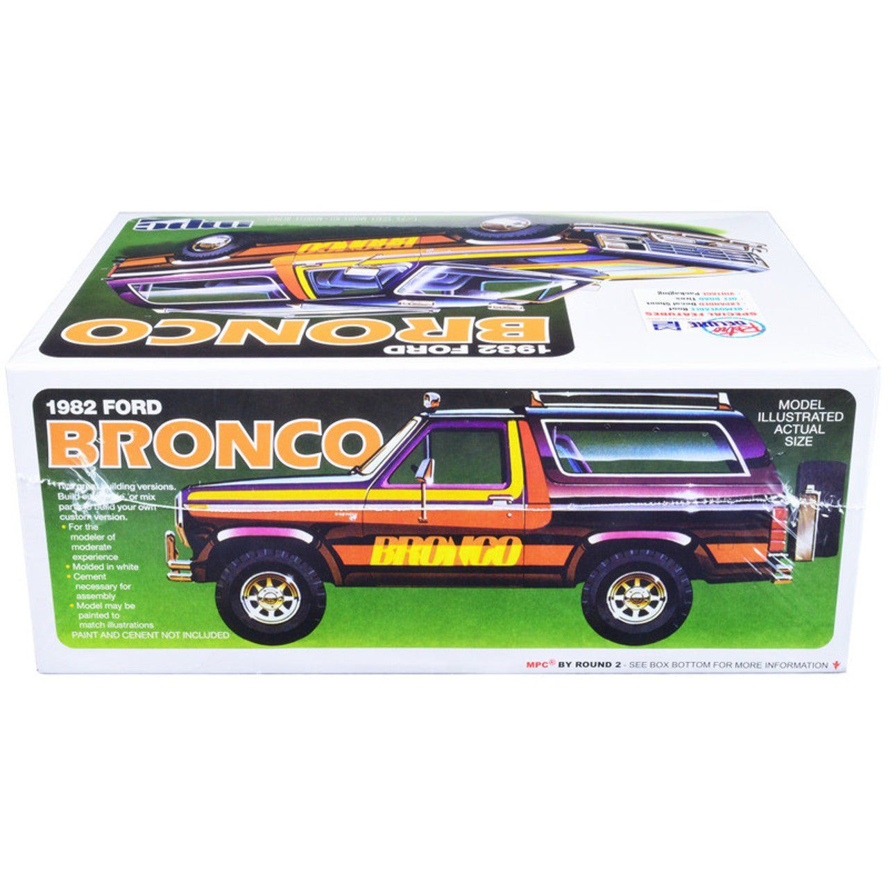 MPC 1982 Ford Bronco 1:25 Scale Model Kit - MPC - ModelCars.com