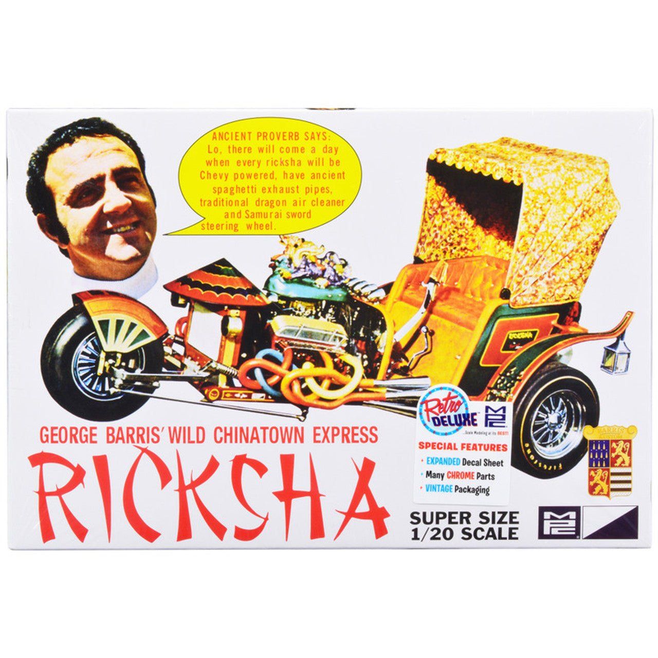 MPC George Barris Ricksha Show Rod 1:20 Scale Model Kit - MPC - ModelCars.com