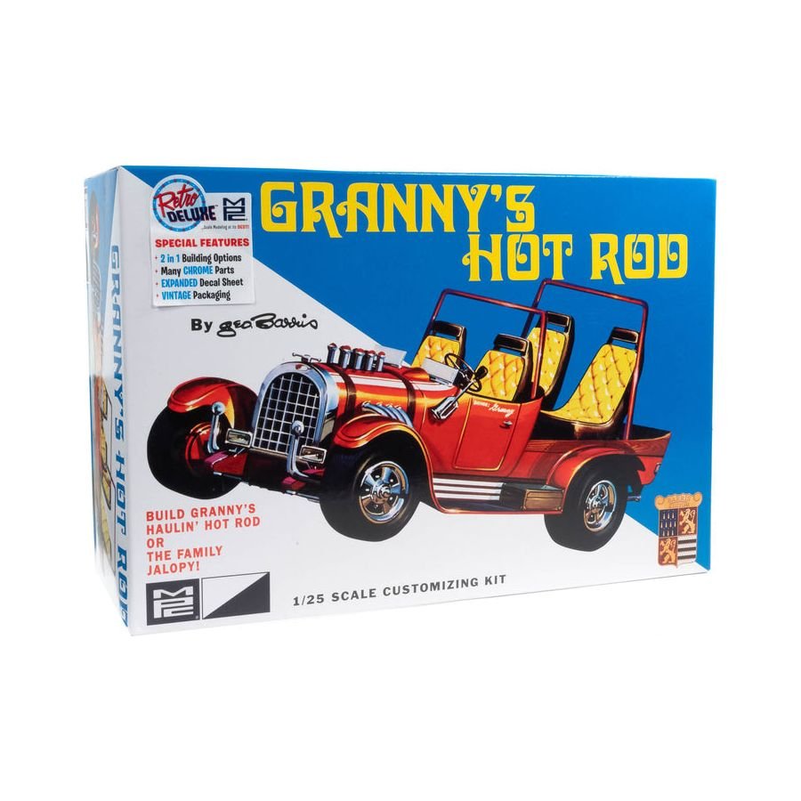 MPC Granny's Hot Rod George Barris 1:25 Scale Model Kit - MPC - ModelCars.com