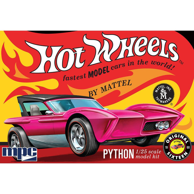 MPC Hot Wheels Python 1:25 Scale Model Kit - Skill level 2-MPC-ModelCars.com