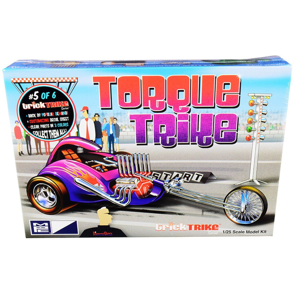 MPC Torque Trike (Trick Trikes Series) 1:25 Scale Model Kit - MPC - ModelCars.com