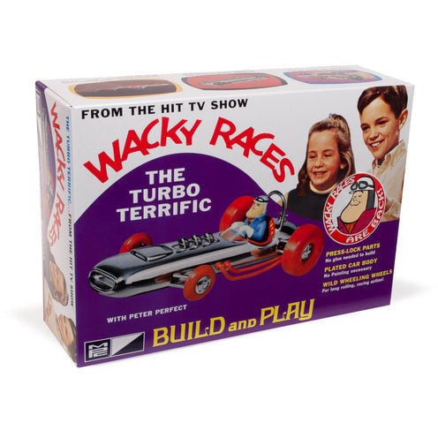 MPC Wacky Races - Turbo Terrific (SNAP) 1:32 Scale Model Kit - MPC - ModelCars.com