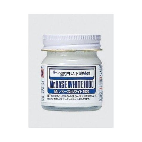 MR BASE WHITE 1000 - Mr Hobby - ModelCars.com