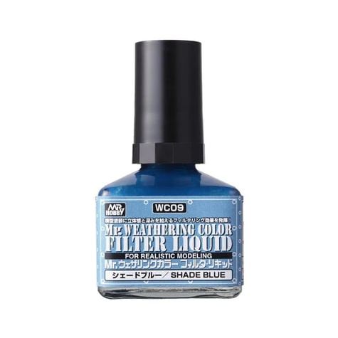 Mr Hobby Filter Liq Blue Gray Weat-Mr Hobby-ModelCars.com