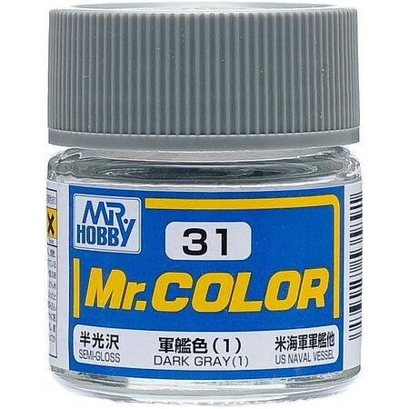 Mr Hobby GSI Creos Semi Gloss Dark Gray #1-Mr Hobby-ModelCars.com