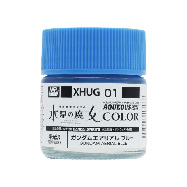 MR. HOBBY PAINTS AND TOOLS GUNDAM AERIAL BLUE GSI AQUEOUS This product was added to our catalog on March 4, 2024 - Mr Hobby - ModelCars.com