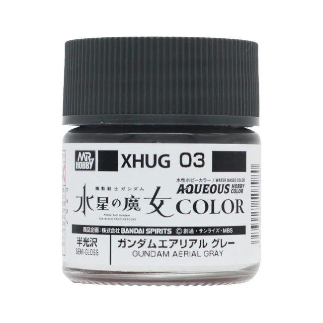 MR. HOBBY PAINTS AND TOOLS GUNDAM AERIAL GRAY GSI AQUEOUS This product was added to our catalog on March 4, 2024 - Mr Hobby - ModelCars.com