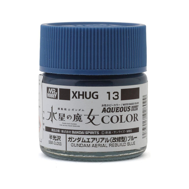 MR. HOBBY PAINTS AND TOOLS GUNDAM AERIAL REBUILD BLUE This product was added to our catalog on March 4, 2024 - Mr Hobby - ModelCars.com