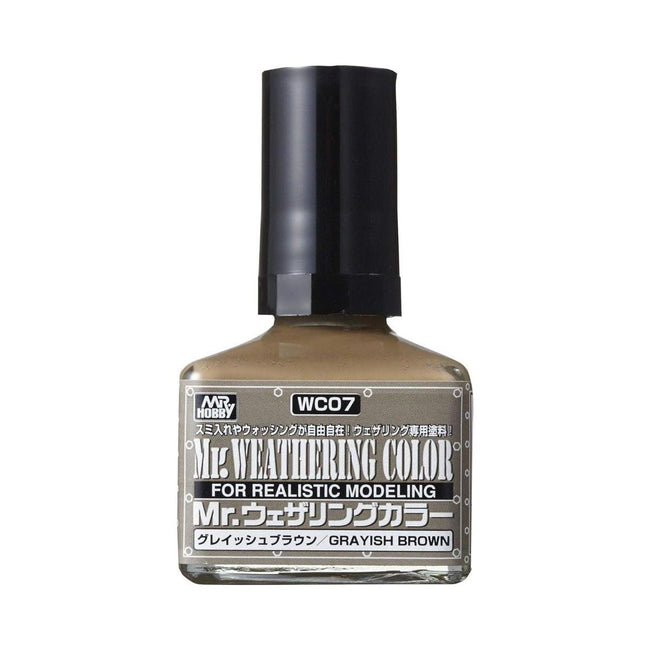 MR. HOBBY PAINTS AND TOOLS WC07 GRAYISH BROWN This product was added to our catalog on March 4, 2024 - Mr Hobby - ModelCars.com