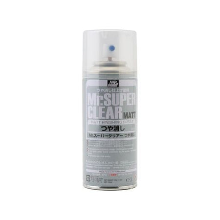 MR SUPER CLEAR FLAT SPRAY - Mr Hobby - ModelCars.com