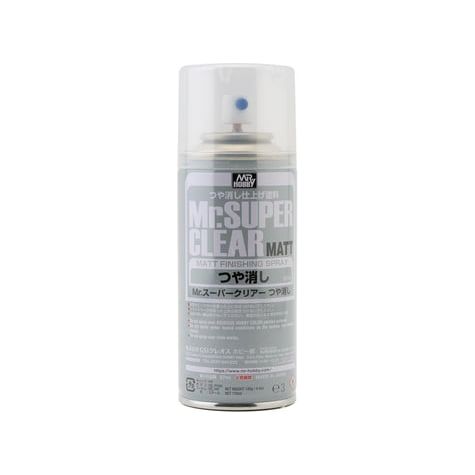 MR SUPER CLEAR FLAT SPRAY - Mr Hobby - ModelCars.com