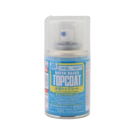 MR TOP COAT FLAT SPRAY - Mr Hobby - ModelCars.com