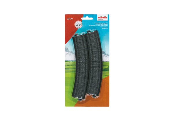 CURVED PLASTIC TRACK 6/PK     