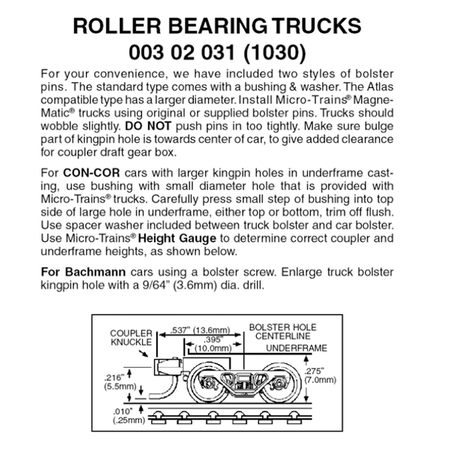 RB TRCK W/ S CPLR 1030 1P     