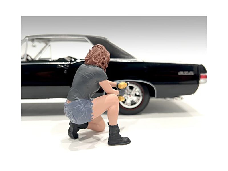 "Muscle Mechanics" Figure #3 for 1/18 Scale Models by American Diorama-American Diorama-ModelCars.com