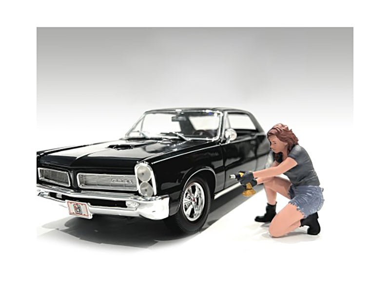 "Muscle Mechanics" Figure #3 for 1/24 Scale Models by American Diorama-American Diorama-ModelCars.com