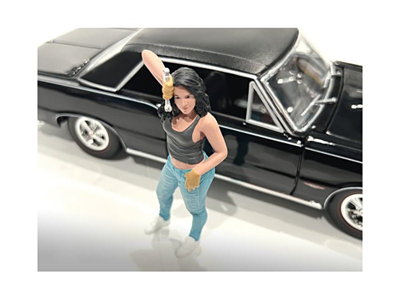 "Muscle Mechanics" Figure #4 for 1/18 Scale Models by American Diorama-American Diorama-ModelCars.com