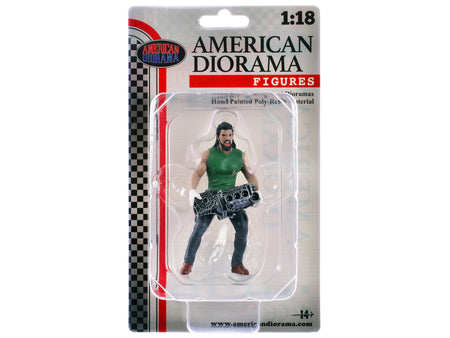 "Muscle Mechanics" Figure #5 for 1/18 Scale Models by American Diorama-American Diorama-ModelCars.com